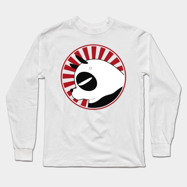 Panda Ranma 1/2 Long Sleeve T-Shirt by paisdelasmaquinas